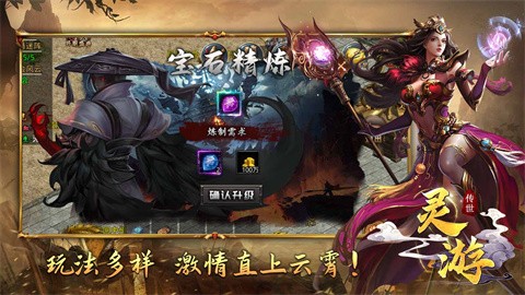 灵游传世微变版专业介绍